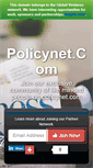 Mobile Screenshot of policynet.com